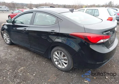 2014 Hyundai Elantra Se z USA, uszkodzony, nr VIN 5NPDH4AEXEH484829